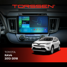 Штатна магнітола Torssen 2K Toyota Rav4 2013-2018 FL9 4+64Gb 4G Carplay DSP