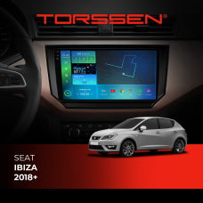 Штатна магнітола Torssen 2K Seat Ibiza 18+ F98256 4G Carplay DSP