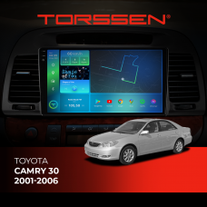 Штатна магнітола Torssen 2K Toyota Camry 30 01-06 FL9 4+64Gb 4G Carplay DSP