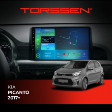 Штатна магнітола Torssen Kia Picanto 2017+ F98256 4G Carplay DSP