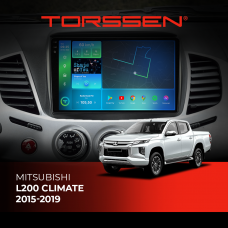 Штатна магнітола Torssen 2K DTS Mitsubishi L200 climate 15-19 F9432 4G Carplay DSP