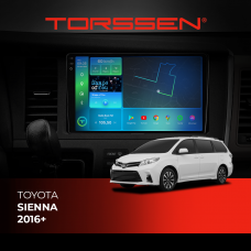 Штатна магнітола Torssen 2K DTS Toyota Sienna 16+ F9432 4G Carplay DSP