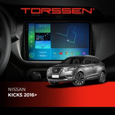 Штатна магнітола Torssen 2K DTS Nissan Kicks 2016+ F10432 4G Carplay DSP