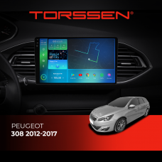 Штатна магнітола Torssen 2K DTS Peugeot 308 2012-2017 F9432 4G Carplay DSP