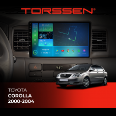 Штатна магнітола Torssen Toyota Corolla 2000-2004 F9332 4G Carplay DSP