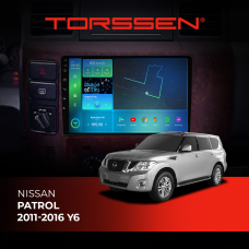 Штатна магнітола Torssen Nissan Patrol 11-16 Y6 F9432 4G Carplay DSP