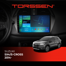 Штатна магнітола Torssen Suzuki SX4/S-cross 14- F9432 4G Carplay DSP