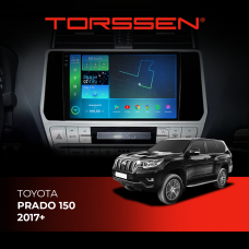 Штатна магнітола Torssen 2K Toyota Prado 150 2017+ F108256 4G Carplay DSP