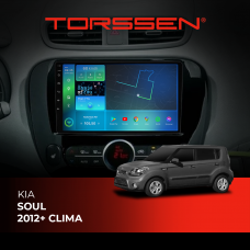 Штатна магнітола Torssen Kia Soul 2012+ clima F98256 4G Carplay DSP