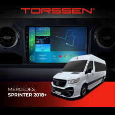 Штатна магнітола Torssen Mercedes Sprinter 2018+ F10432 4G Carplay DSP