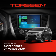 Штатна магнітола Torssen 2K Mitsubishi Pajero Sport universal 2020+ F10332 4G Carplay DSP