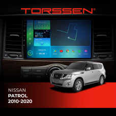 Штатна магнітола Torssen Nissan Patrol 10-20 FL10 4+64Gb 4G Carplay DSP