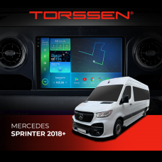 Штатна магнітола Torssen 2K Mercedes Sprinter 2018+ F10232 4G Carplay DSP