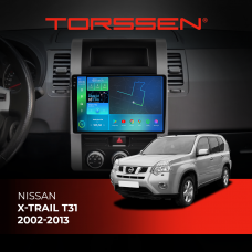 Штатна магнітола Torssen 2K Nissan Xtrail T31 02-13 F108256 4G Carplay DSP