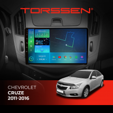 Штатна магнітола Torssen Chevrolet Cruze 11-16 F9232 4G Carplay DSP