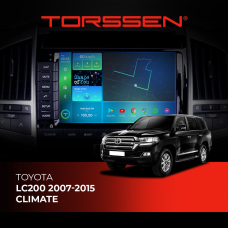 Штатна магнітола Torssen 2K Toyota LC200 2007-2015 climate F96128 4G Carplay DSP