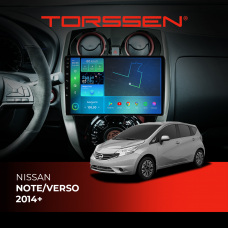 Штатная магнитола Torssen Nissan Note/Verso 2014+ F10464 4G Carplay DSP