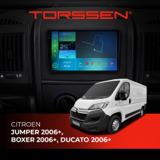 Штатна магнітола Torssen 2K Citroen Jumper 06+, Peugeot Boxer 06+, Fiat Ducato 06+ F96128 4G Carpla