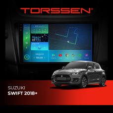 Штатна магнітола Torssen 2K Suzuki Swift 2018+ F9432 4G Carplay DSP