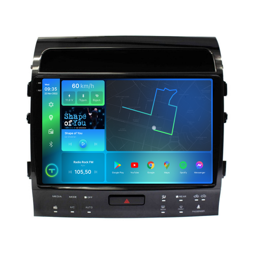 Штатна магнітола Torssen 2K Toyota LC200 2007-2015 climate F108256 4G Carplay DSP