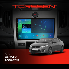 Штатна магнітола Torssen Kia Cerato 08-12 NF9 Carplay