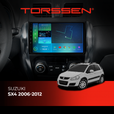 Штатна магнітола Torssen Suzuki SX4 06-12 NF9 Carplay