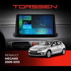 Штатна магнітола Torssen 2K Renault Megane 09-13 F98256 4G Carplay DSP