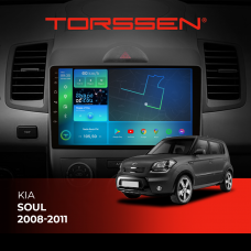 Штатна магнітола Torssen Kia Soul 08-11 FL9 4+64Gb 4G Carplay DSP