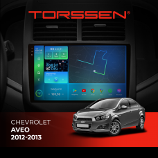 Штатна магнітола Torssen 2K Chevrolet Aveo 12-13 F9332 4G Carplay DSP