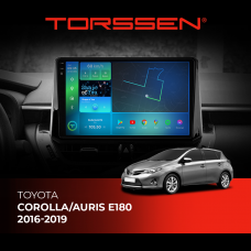 Штатна магнітола Torssen 2K DTS Toyota Corolla / Auris E180 2016-2019 F9432 4G Carplay DSP