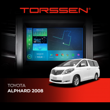 Штатна магнітола Torssen 2K DTS Toyota Alphard 2008 F9432 4G Carplay DSP