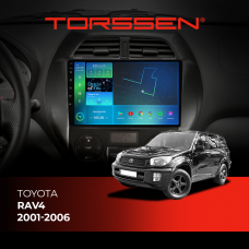 Штатна магнітола Torssen Toyota Rav4 2001-2006 F9332 4G Carplay DSP