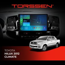 Штатная магнитола Torssen Toyota Hilux 12 climate F98256 4G Carplay