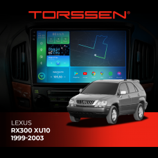 Штатна магнітола Torssen 2K DTS Lexus RX300 XU10 1999-2003 F9432 4G Carplay DSP