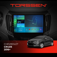 Штатна магнітола Torssen Chevrolet Cruze 16+ F9232 4G Carplay DSP