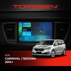 Штатна магнітола Torssen Kia Carnival / Sedona 2014+ FL9 4+64Gb 4G Carplay DSP