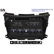 Штатна автомагнітола CraftAudio BASE MI-22-308 10" 2/32 NISSAN Murano 18-19