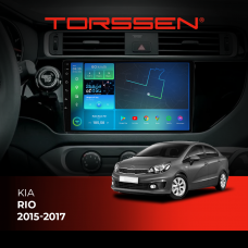 Штатна магнітола Torssen Kia Rio 2015-2017 FL9 4+64Gb 4G Carplay DSP