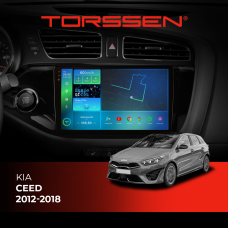 Штатна магнітола Torssen 2K Kia Ceed 12-18 FL9 4+64Gb 4G Carplay DSP