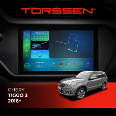 Штатна магнітола Torssen 2K DTS Chery Tiggo 3 16+ F9432 4G Carplay DSP