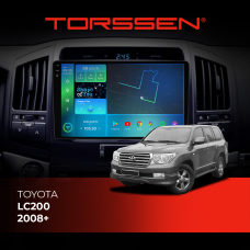 Штатна магнітола Torssen 2K DTS Toyota LC200 2008+ F10432 4G Carplay DSP