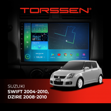 Штатна магнітола Torssen Suzuki Swift 2004-2010, Dzire 2008-2010 F10232 4G Carplay DSP