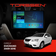 Штатна магнітола Torssen 2K DTS Geely Emgrand 09-16 F9432 4G Carplay DSP