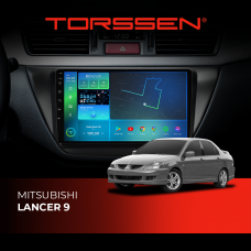 Штатна магнітола Torssen Mitsubishi Lancer 9 FL9 4+64Gb 4G Carplay DSP