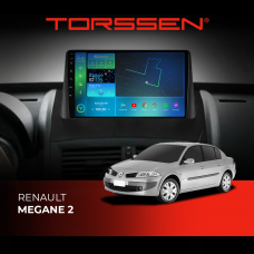 Штатная магнитола Torssen Renault Megane 2 F98256 4G Carplay DSP