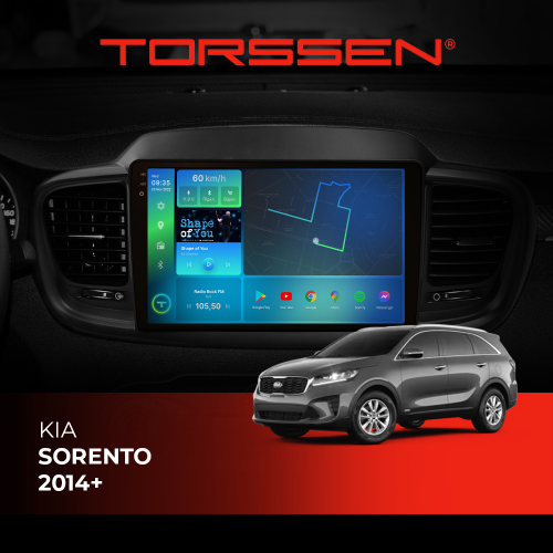 Штатна магнітола Torssen 2K DTS Kia Sorento 2020+ F10432 4G Carplay DSP