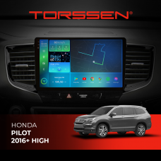 Штатна магнітола Torssen 2K DTS Honda Pilot 16+ High F10432 4G Carplay DSP