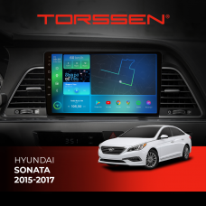 Штатная магнитола Torssen Hyundai Sonata 2015-2017 F98256 4G Carplay