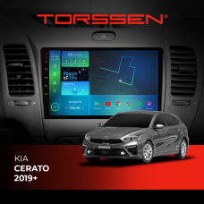 Штатна магнітола Torssen Kia Cerato 2019+ NF9 Carplay