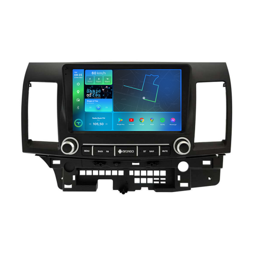 Штатна магнітола Torssen Mitsubishi Lancer X V2 2007-2014 F96128 4G Carplay